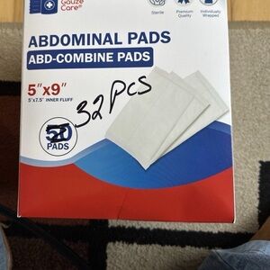 ABD-Combine Pads - White
